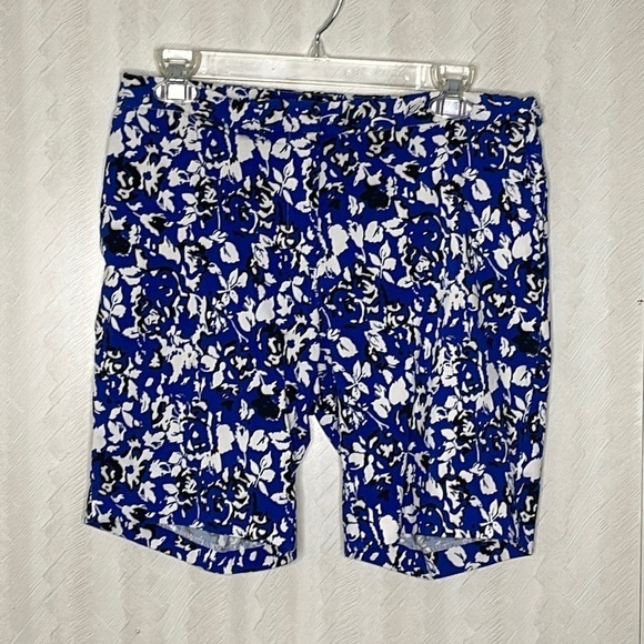 ❤️ MARIO SERRANI Floral Shorts Size 10 - Picture 2 of 4
